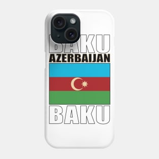 Flag of Azerbaijan Phone Case