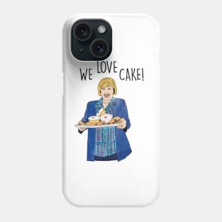 we love cake Phone Case