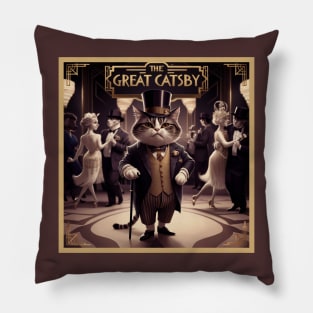 The Great Catsby Pillow