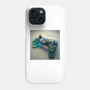 Aqua Gamer Phone Case