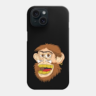 Caveman Head Phone Case