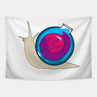 Cute Magic potion snail Tapestry