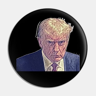 Donald Trump Mugshot Pin