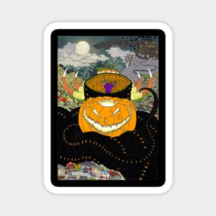 Halloween Wyrm Magnet