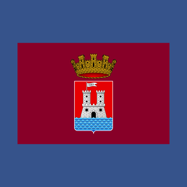 Discover Flag of Livorno (Italy) - Flag - T-Shirt