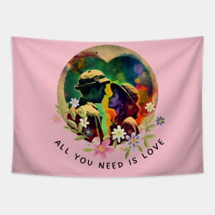 all you need is love in this life Tapestry