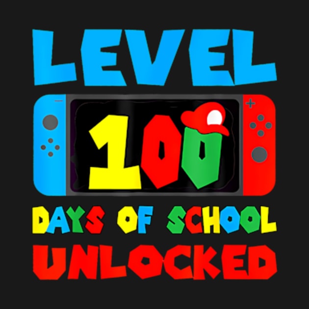 Level 100 Days Of School Unlocked Boys 100th Day Of School by Daysy1