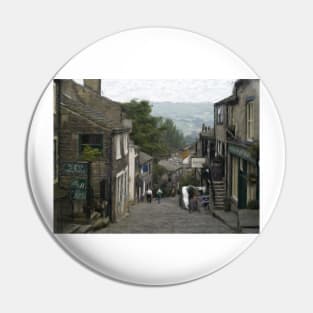 Haworth - Oil Painting Effect Pin