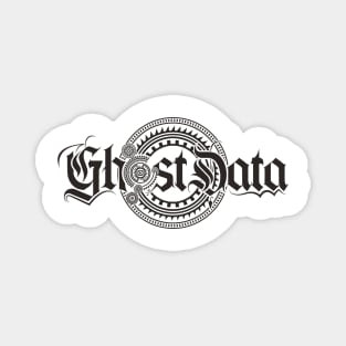 GHOST DATA Logo (Black) Magnet