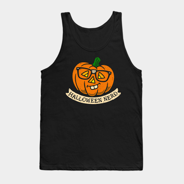 Halloween 2020 Nerd Jack O Lantern Pumpkin Face Halloween 2020 Tank Top Teepublic - roblox chill face pumpkin