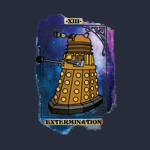 Whovian Tarot: XIII Extermination Dalek by Perpetual Brunch