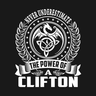 The Power Of a CLIFTON T-Shirt