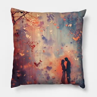 Discover True Romance: Art, Creativity and Connections for Valentine's Day and Lovers' Day Pillow