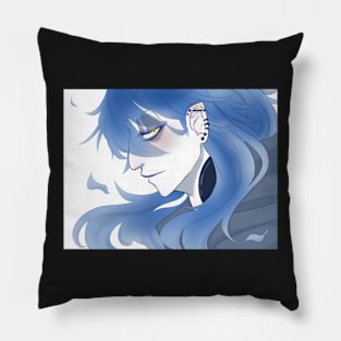 Dramatic Profile Pillow