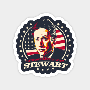 Vote Jon Stewart Magnet