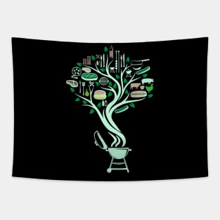 BBQ Grilling Grill Tree Of Life Yoga Celtic Viking Yggdrasil Tapestry