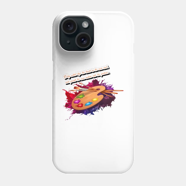 Art teacher Phone Case by Light Up Glow 