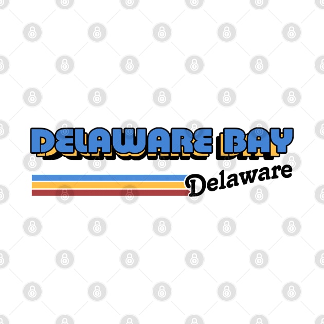 Delaware Bay, Delaware / / Retro Styled Design by DankFutura