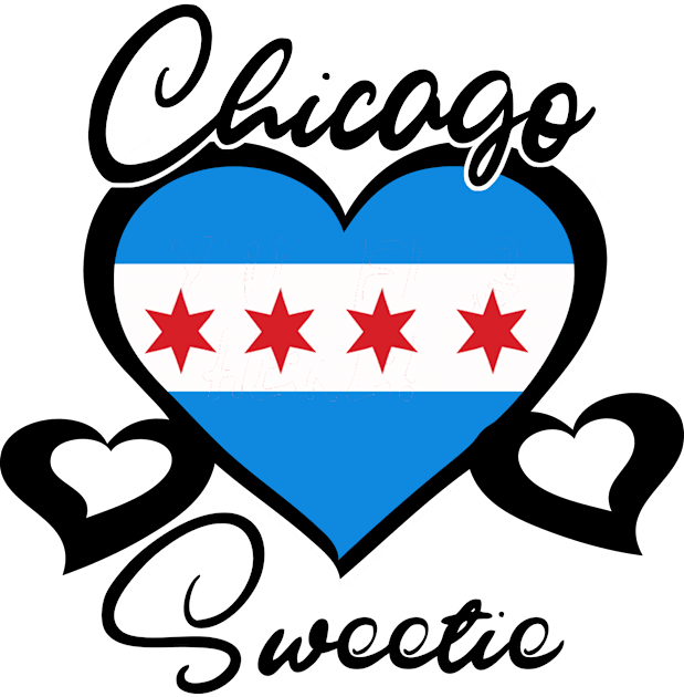 Chicago Sweetie Kids T-Shirt by TyteKnitz_Tees