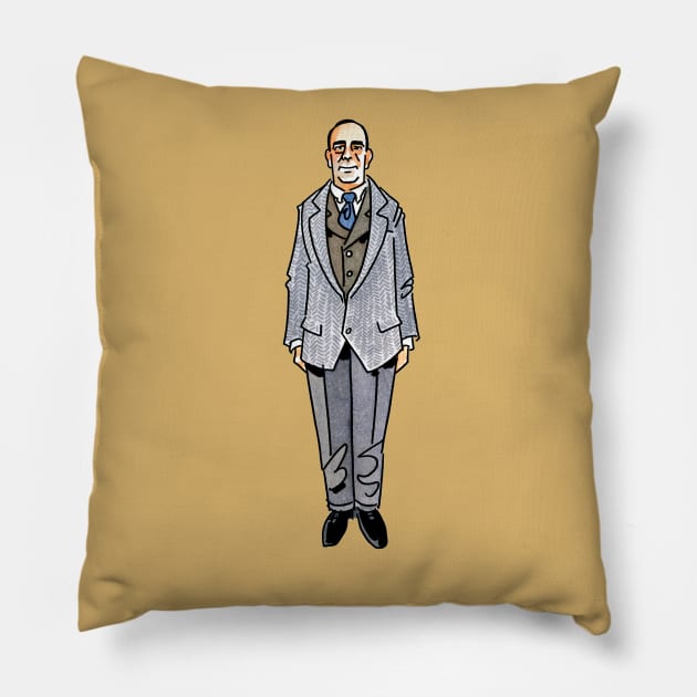 C.S. Lewis Pillow by Chris_