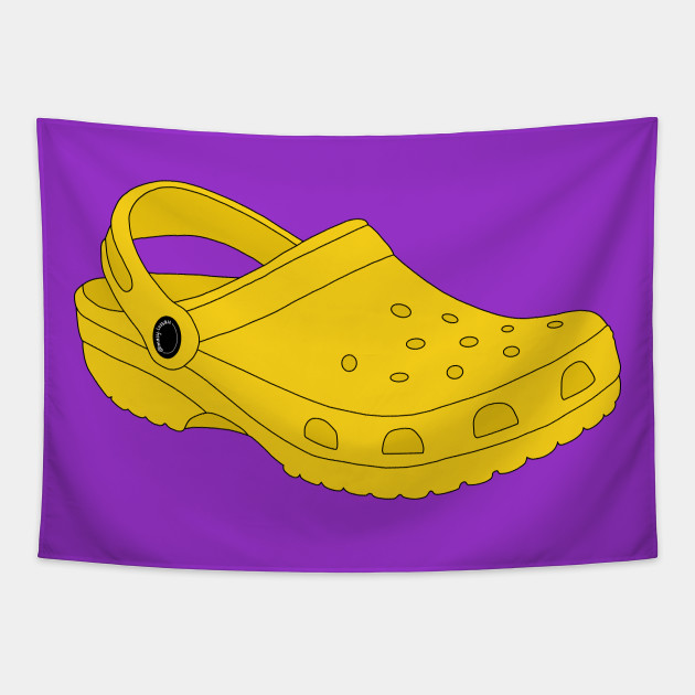 Yellow crocs sticker 2025