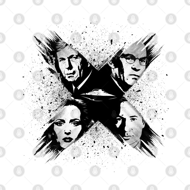 X-files white by albertocubatas