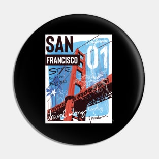 SAN FRANCISCO Pin