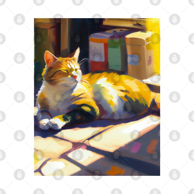 Sunny Afternoon Repose by Bodega Cats of New York