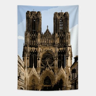 Celebrating Notre Dame I Church Paris France Travel Tapestry