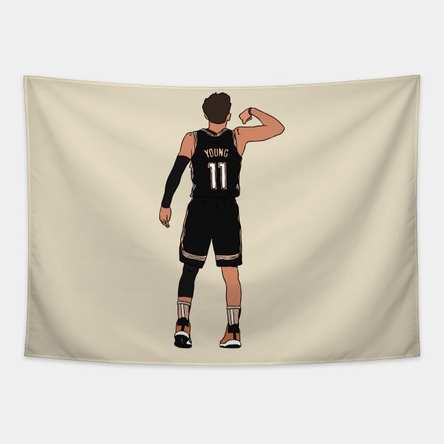 Trae Young Flex Tapestry by rattraptees