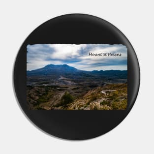 Mount St Helens Summer View Pin