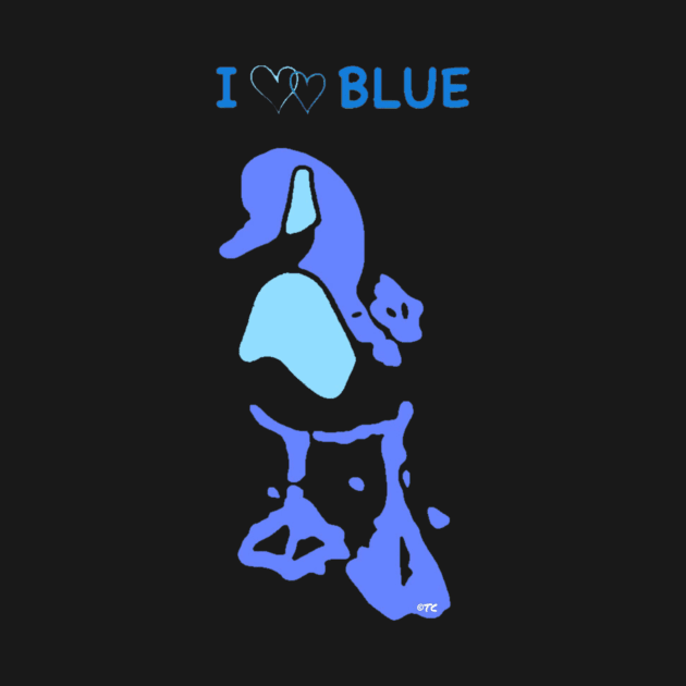 I LOVE BLUE by TONYARTIST