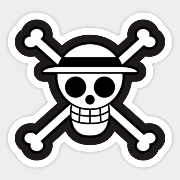 All Straw Hat Pirates Crew Logo Sticker for Sale by