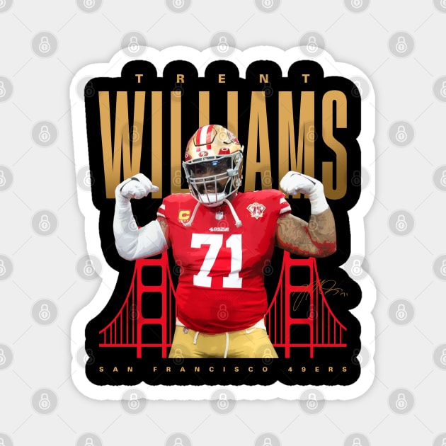 Trent Williams Magnet by Juantamad