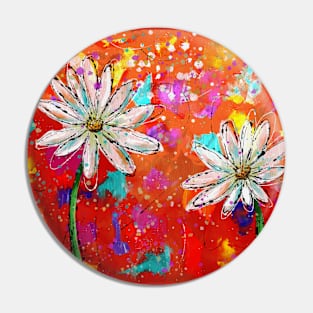 Crazy daisy Pin