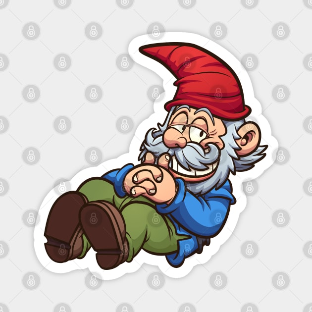 Garden gnome Magnet by memoangeles