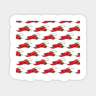 Chile de Arbol (Tree Chili) Pattern Magnet