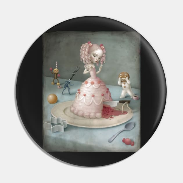 The pink skirt 2016 - Mark Ryden Pin by Kollagio