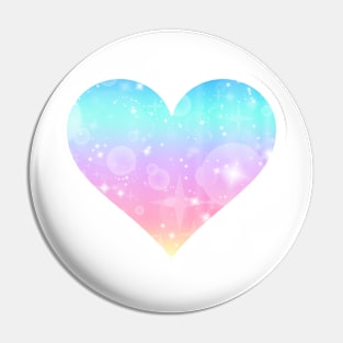 Kawaii Magical Unicorn Heart Pin