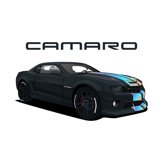 Camaro American Muscle Cars by masjestudio