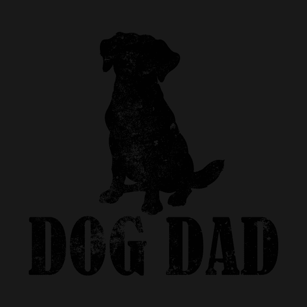 Father's Day T Shirt Labrador Dog Dad Gifts for Dog Lover by JaroszkowskaAnnass