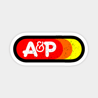 A&P Supermarket 1976 Magnet