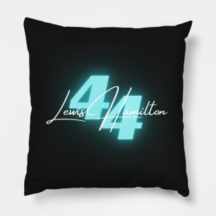 Lewis Hamilton Formula One 44 neon Pillow