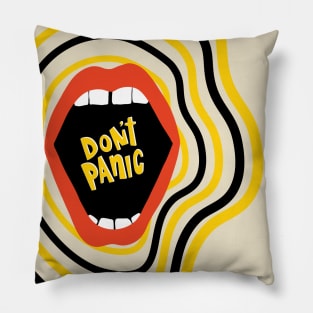 Don't panic Pillow