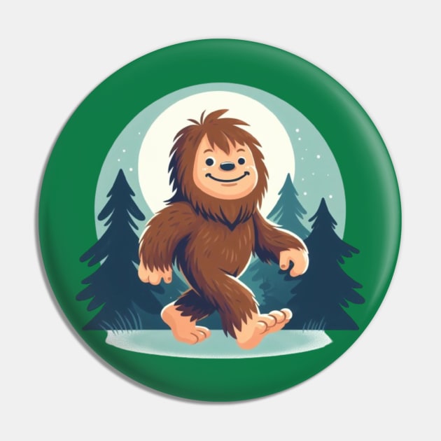 Bigfoot Pin by Donkeh23