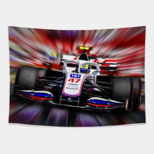 Mick Schumacher - Team Haas Tapestry