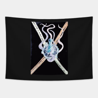 Coded Flower i Tapestry