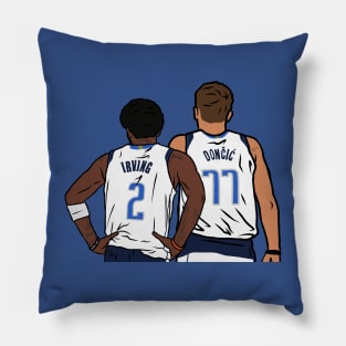 Kyrie and Luka Back-To Pillow