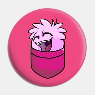 Pink Puffle Pin