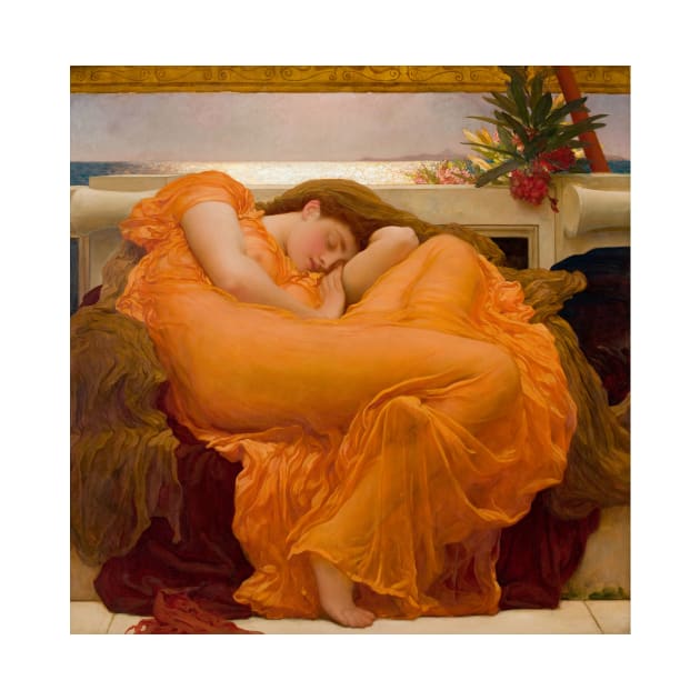 Flaming June by Frederic Leighton by Classic Art Stall